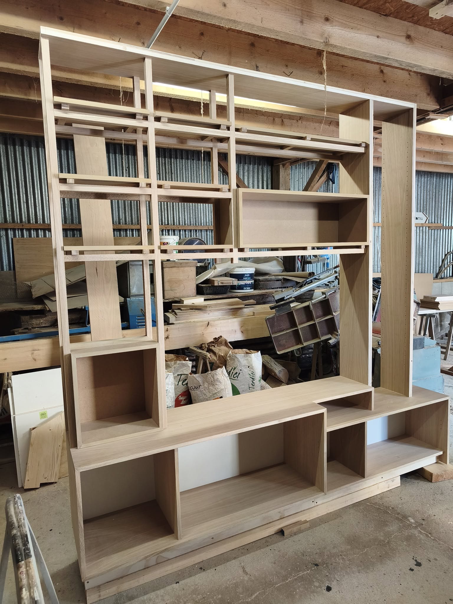 Travail en cours à l'atelier D'Créa
