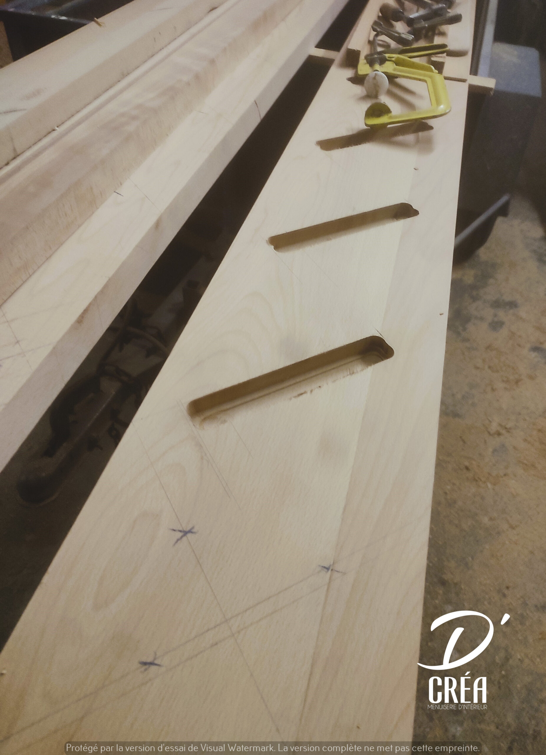 Agencement intérieur sur mesure, carnet d'atelier D'Créa, photo 5